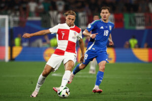 صور من مباراة كرواتيا وإيطاليا في يورو 2024